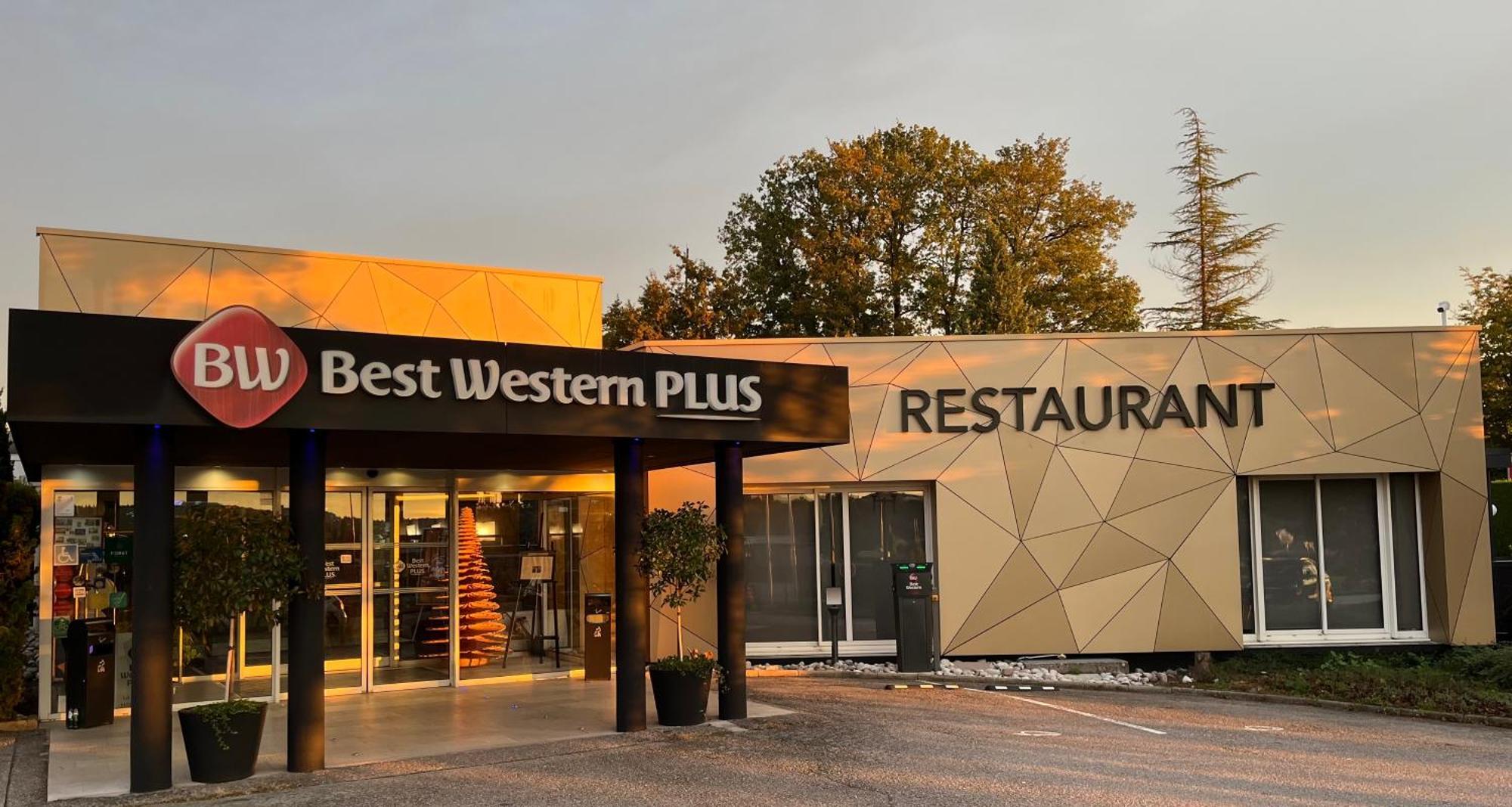Best Western Plus La Fayette Hotel Et Spa Épinal Exteriör bild